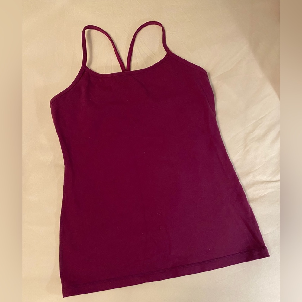 Lululemon Fitted Tank with Built-in Bra